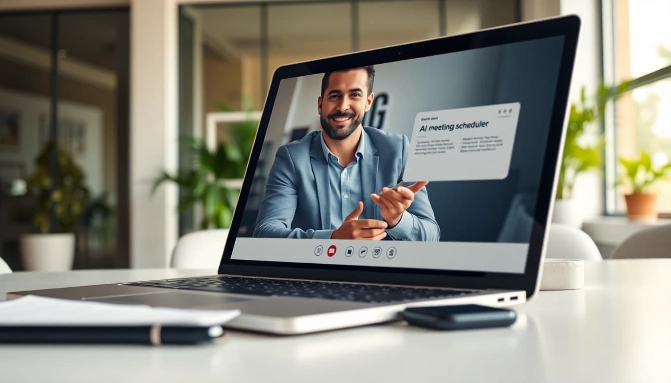 Optimize your workflow with an AI meeting scheduler email effectively managing virtual interactions.