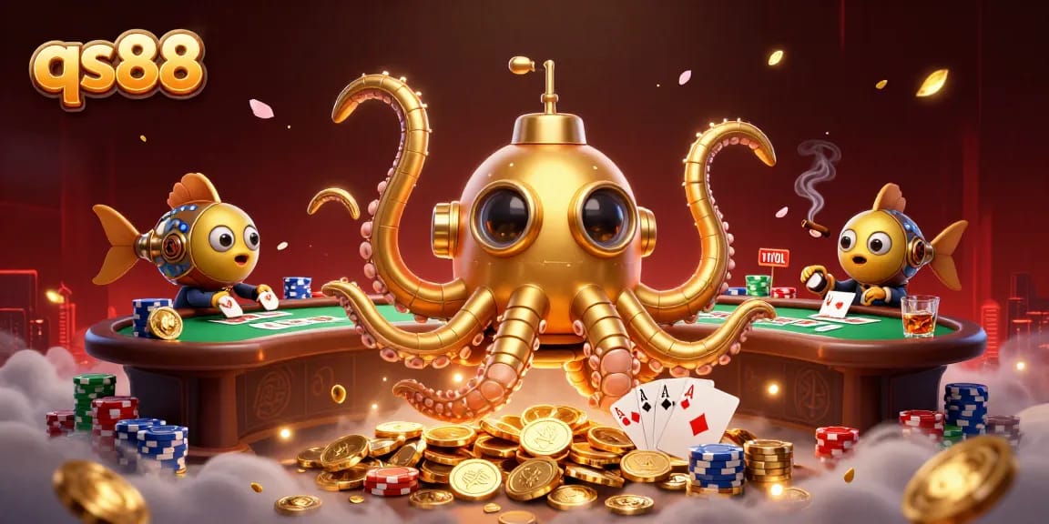 Bet and play exciting games at qs88 with a thrilling underwater casino adventure.
