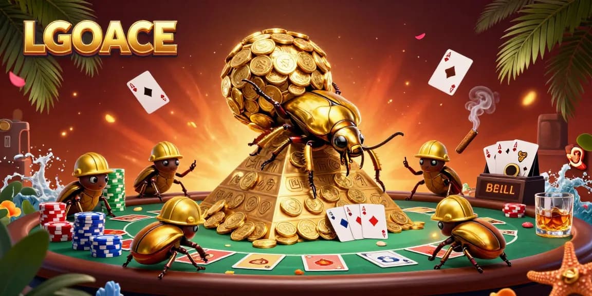 LGOACE showcases thrilling 3D casino magic with vibrant characters and rich gaming elements.