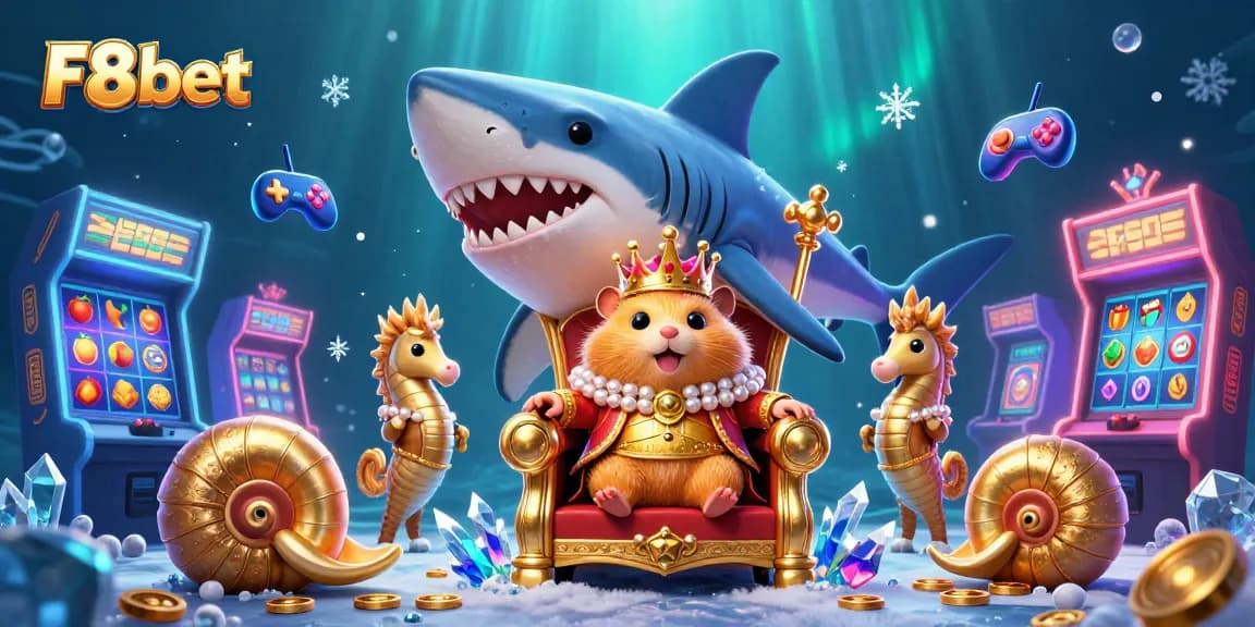 Experience the vibrant energy of F8bet with stunning illustrations of dynamic slot gaming.