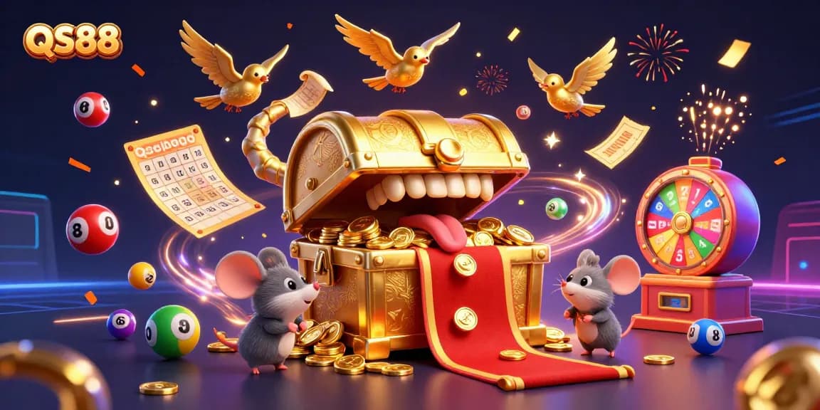 Experience the thrill of QS88 with vibrant lottery elements and dynamic casino rewards.