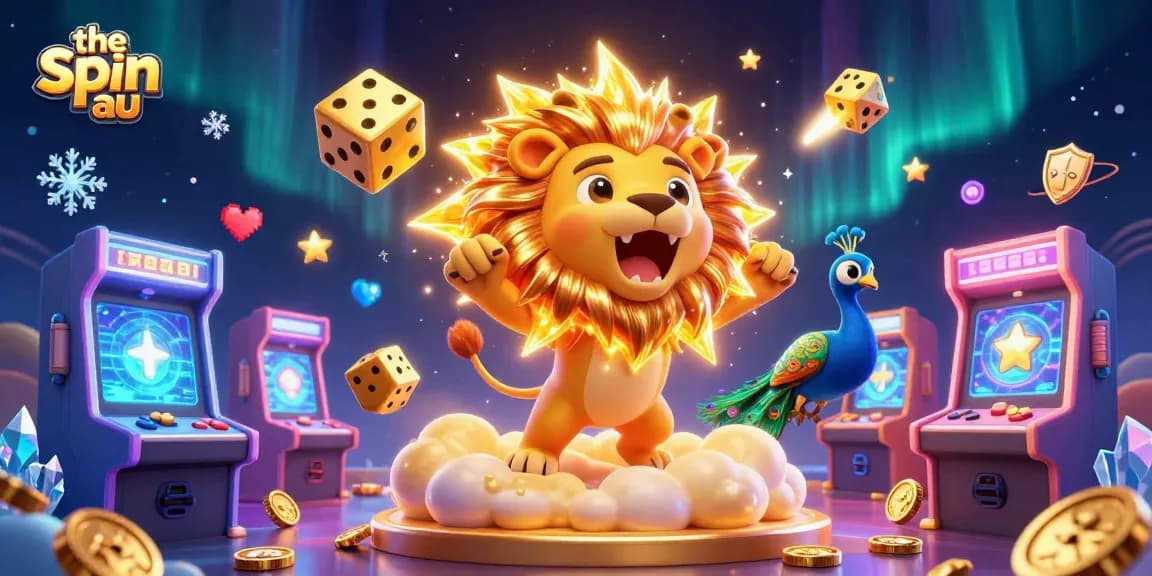 Engage in vibrant casino action with the spin au themed slot games and joyous characters.