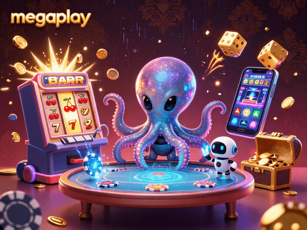 เล่นเกมสล็อตแตกง่ายที่ megaplay พร้อมรับเครดิตฟรี 100% ไม่มีค่าใช้จ่าย