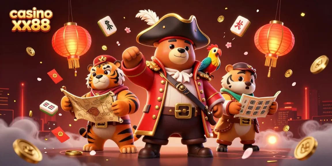 Engage in thrilling gameplay at casino xx88 featuring dynamic characters and vibrant casino elements.