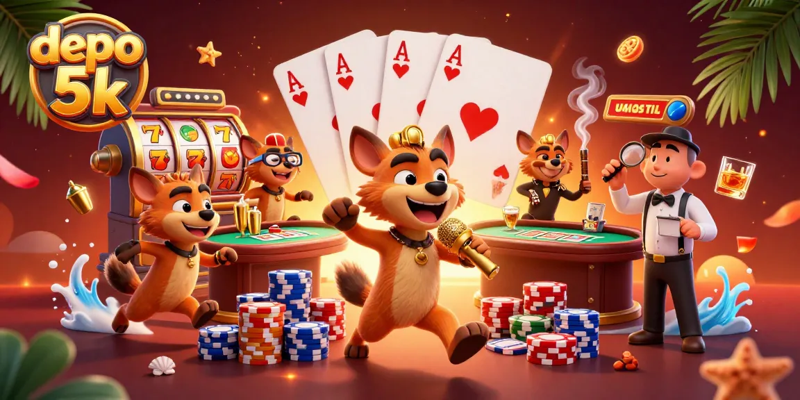 Menangkan jackpot besar di depo 5k dengan bermain slot menguntungkan dan deposit rendah.
