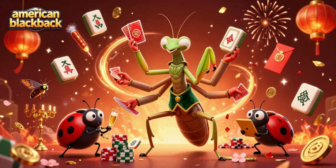 Experience thrilling gameplay in American Blackjack featuring dynamic characters and vibrant elements.