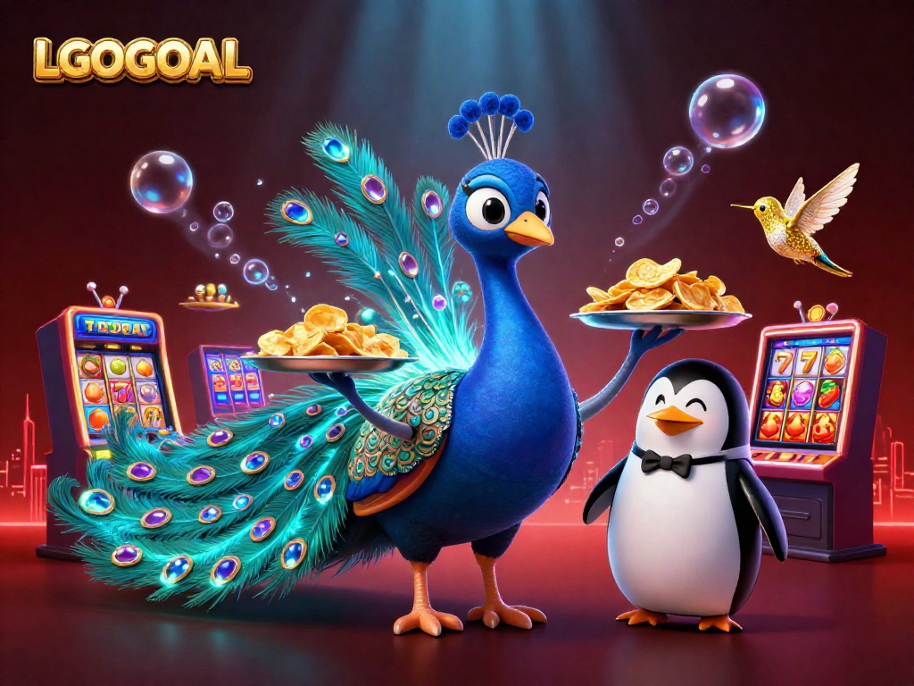 Experience dynamic slots at LGOGOAL with vibrant characters and engaging game elements.