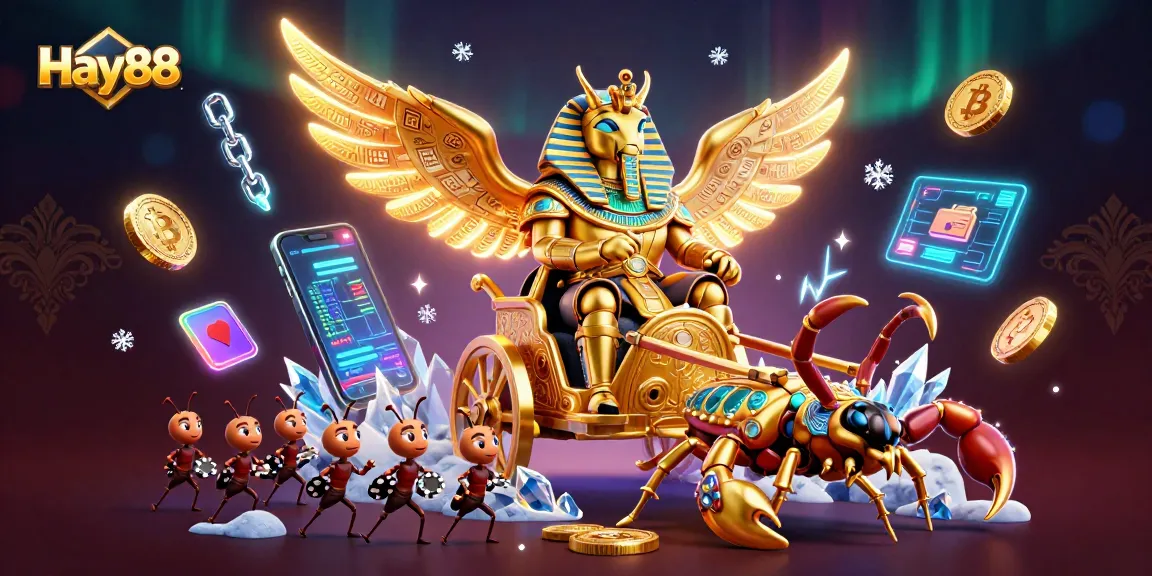 Experience Hay88's winning strategies in a captivating 3D casino scene with vibrant characters and dynamic game elements.