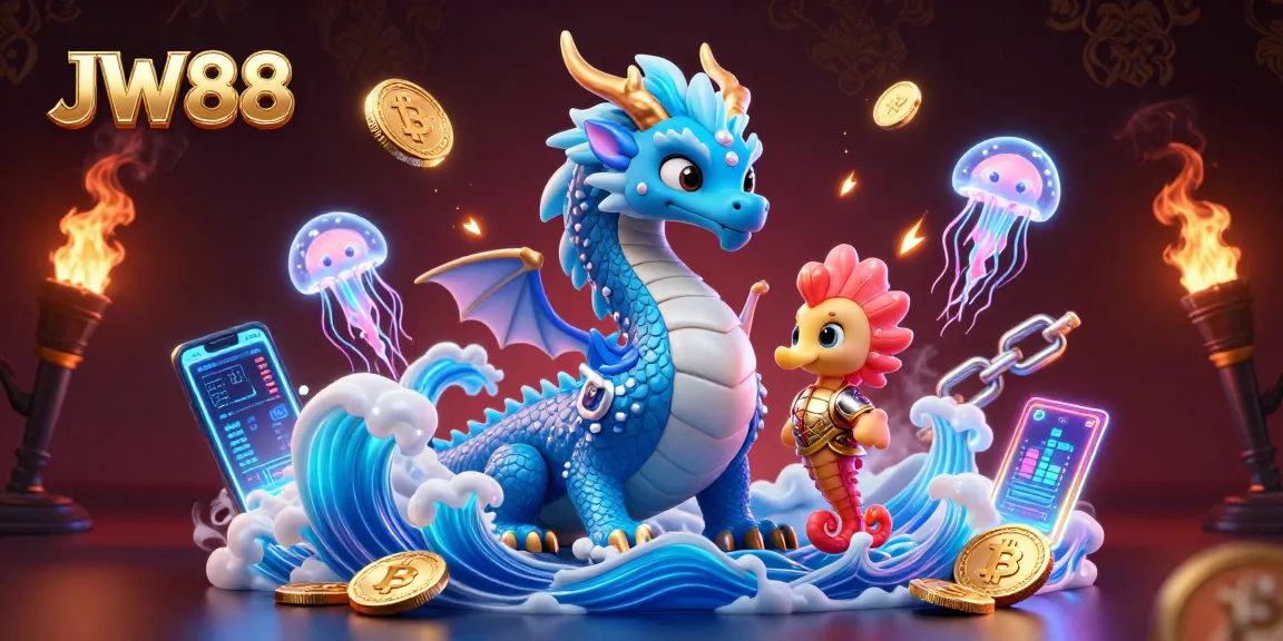 Experience thrilling gameplay at JW88 with stunning visuals, including crypto elements under the sea.