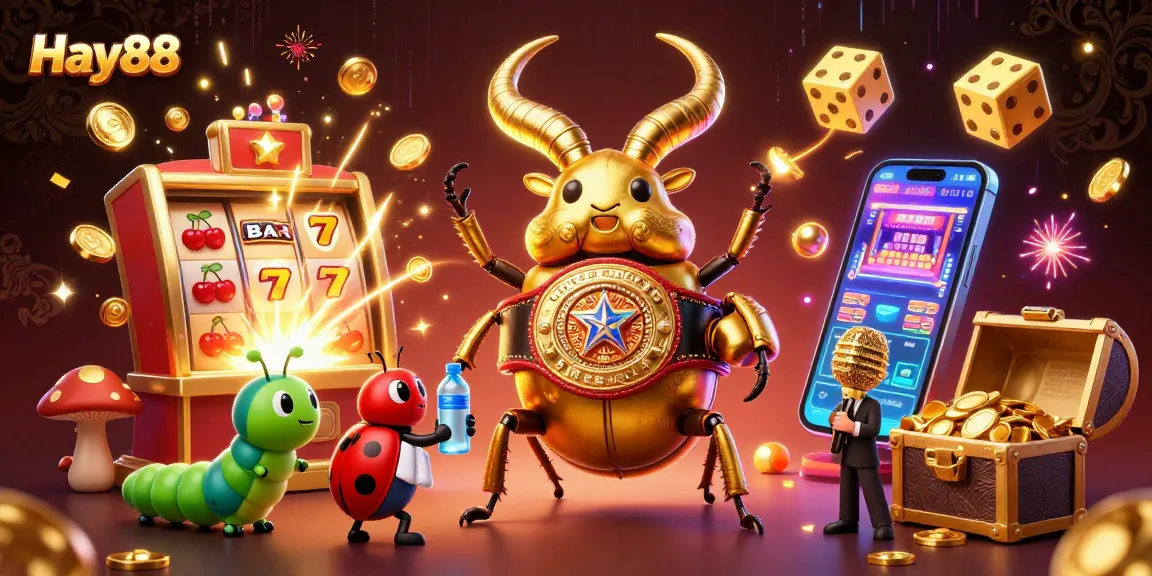 Experience thrilling gameplay at Hay88's vibrant casino with colorful characters and exciting elements!
