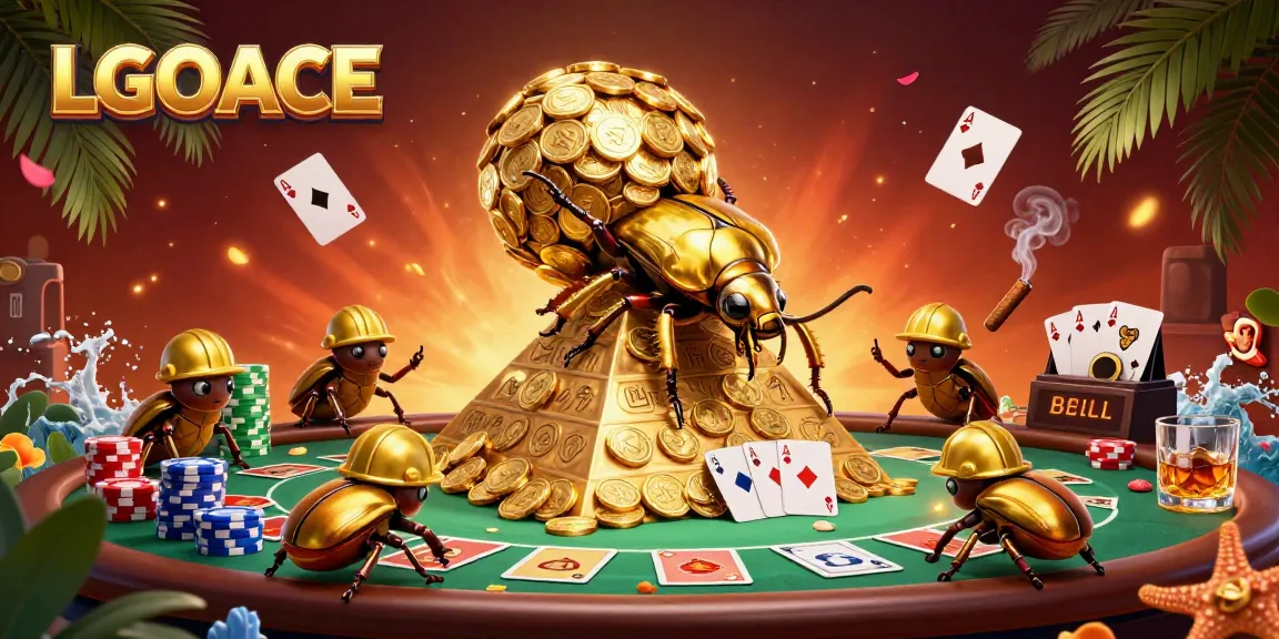 LGOACE showcases thrilling 3D casino magic with vibrant characters and rich gaming elements.
