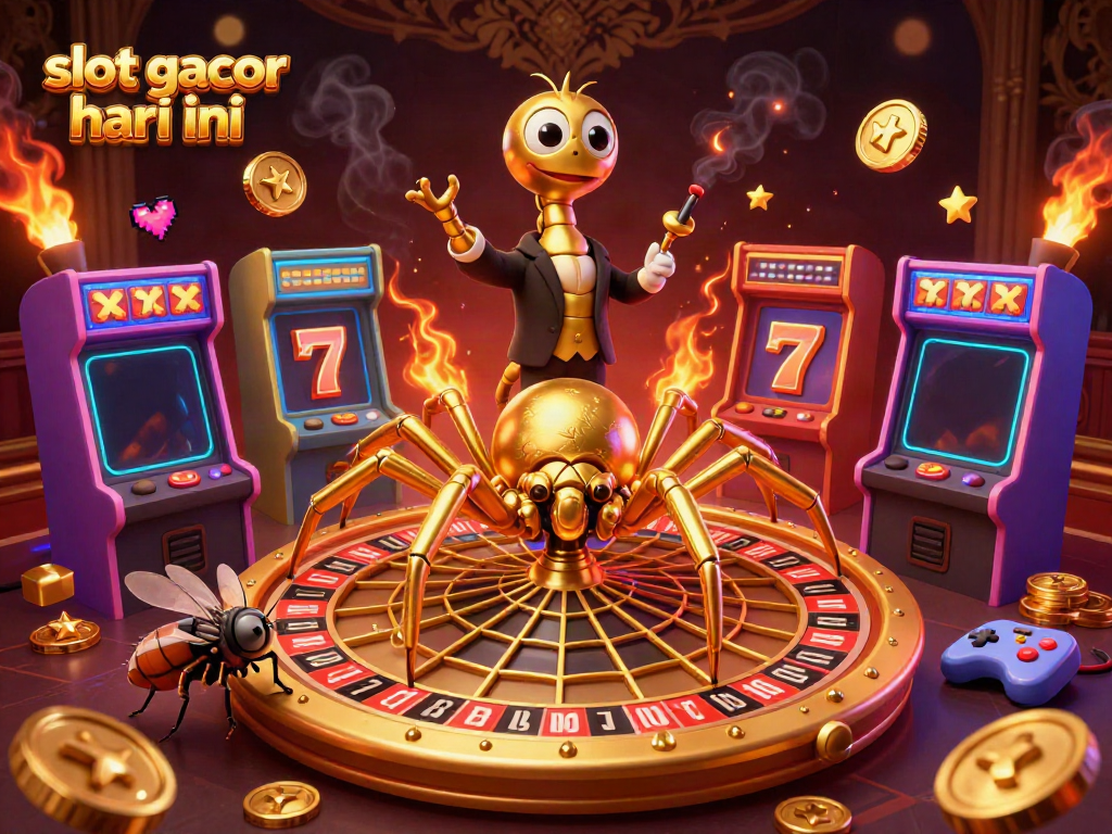 Experience thrilling wins with "slot gacor hari ini" in a vibrant and dynamic casino scene.