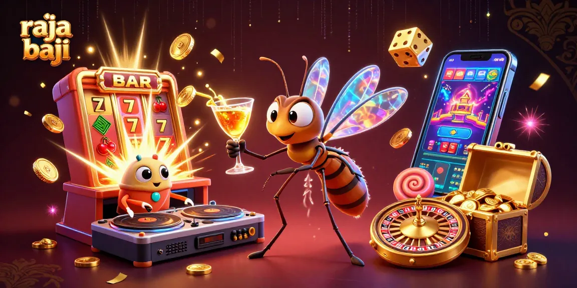 Experience winning thrills at raja baji with a vibrant casino scene filled with excitement.