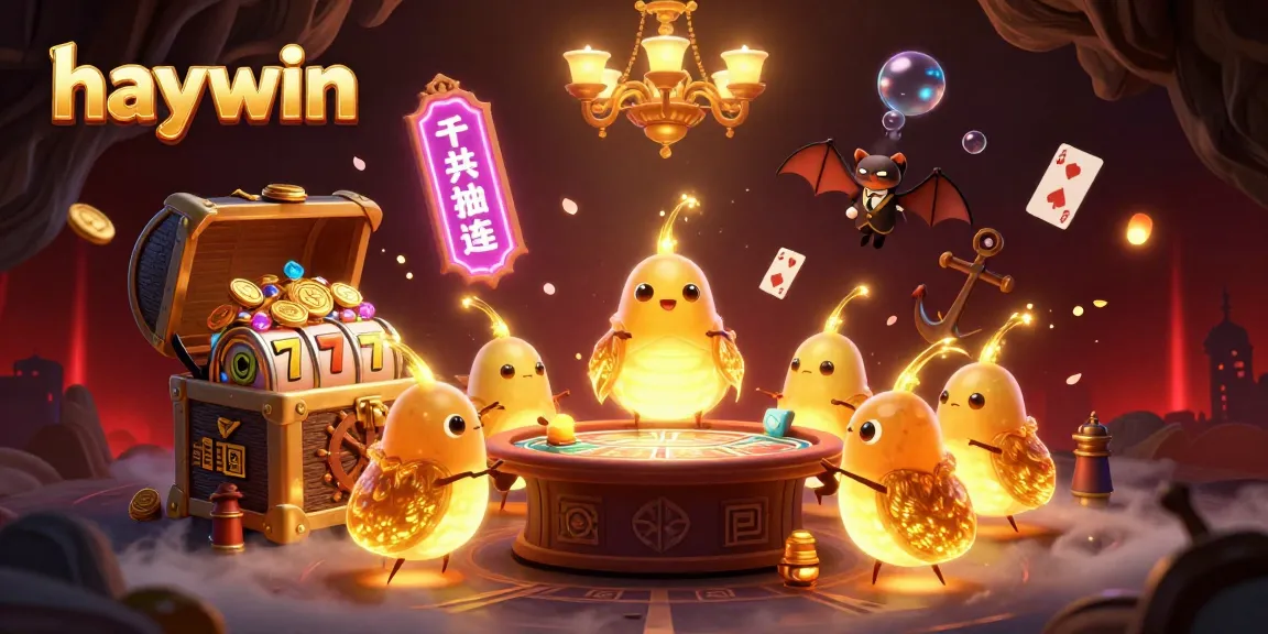 Experience exciting gameplay at Haywin's immersive cave casino with glowworms lighting up the action.