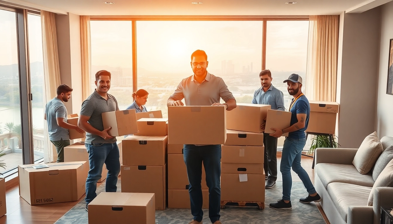 Efficient WRITER RELOCATIONS IN POWAI showcasing professional movers packing for relocation in a modern setting.