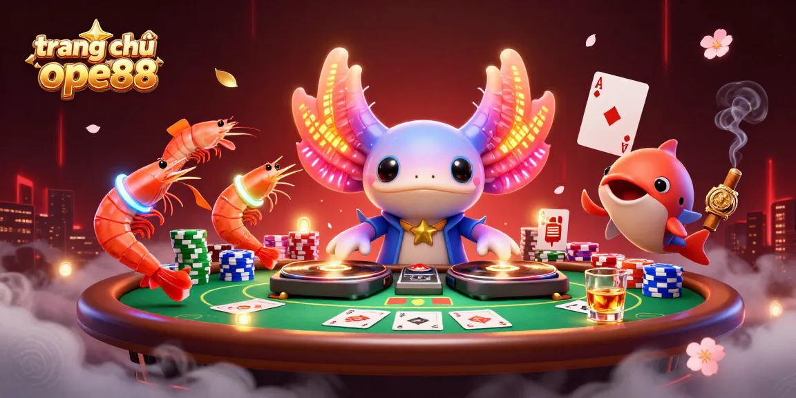 Experience the excitement of trang chủ ope88 with vibrant casino characters and dynamic betting elements.