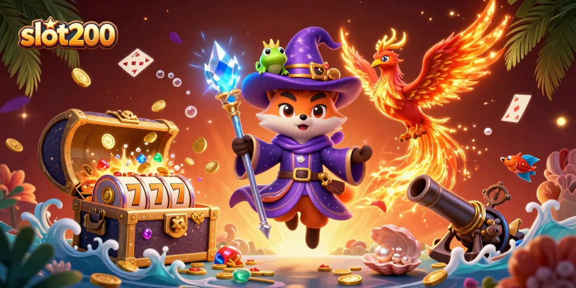 Menangkan jackpot di slot200 dengan grafis 3D menarik dan simbol permainan yang berwarna-warni.