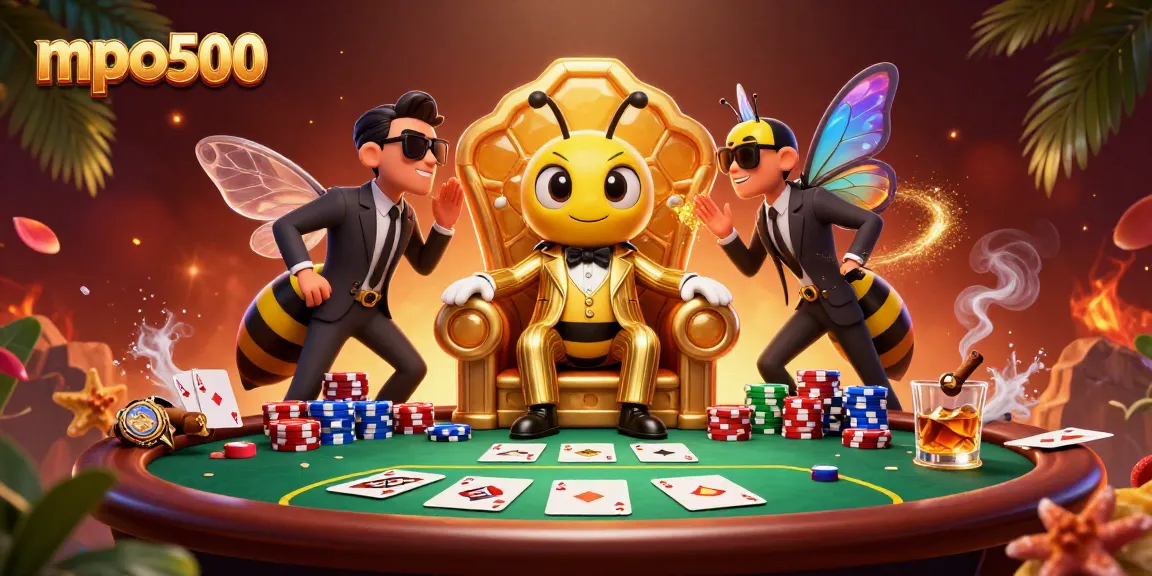 MPO500 invites players to join the action with dynamic poker elements and engaging characters in a lavish casino setting.