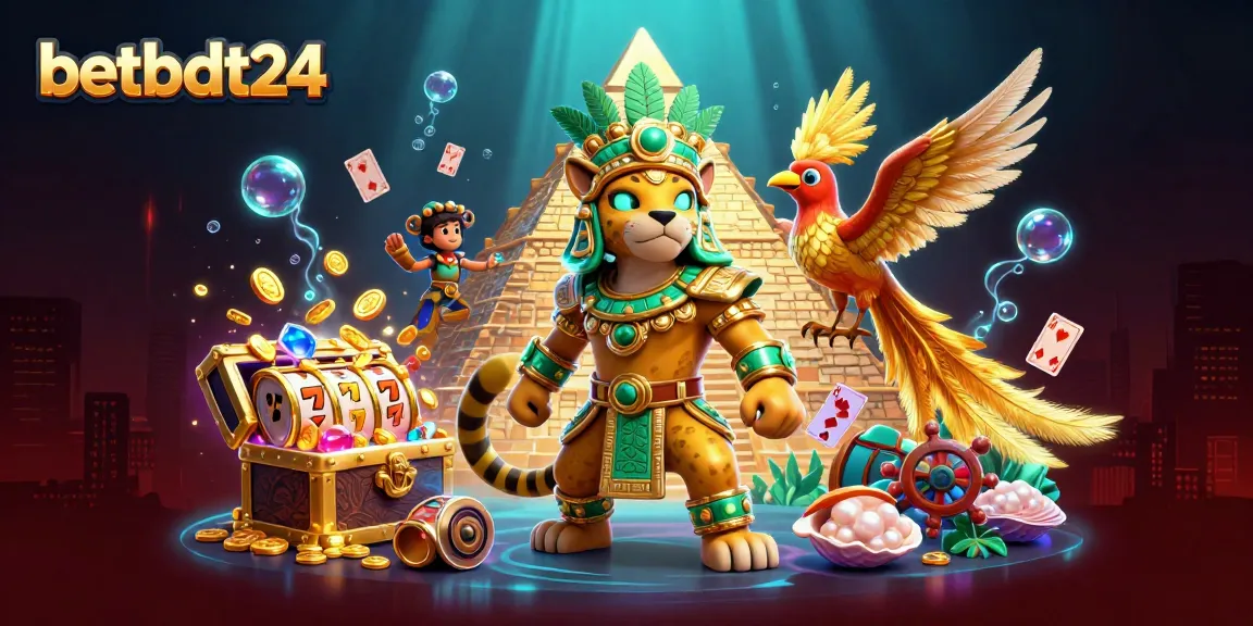 Experience thrilling gameplay at betbdt24 with a vibrant underwater casino scene featuring slot reels and golden treasures.
