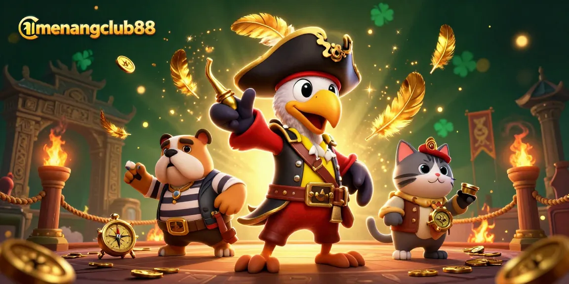 Experience the exciting adventure games at menangclub88 with vibrant graphics and unique themes.