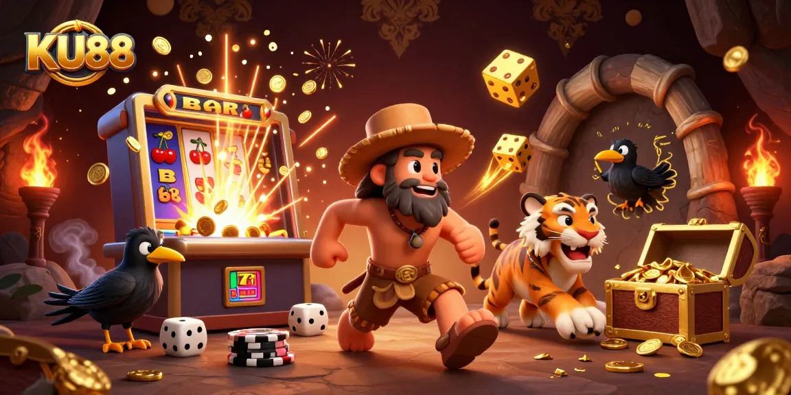 Engage in thrilling casino activities with KU88 featuring ancient characters and vibrant slots.