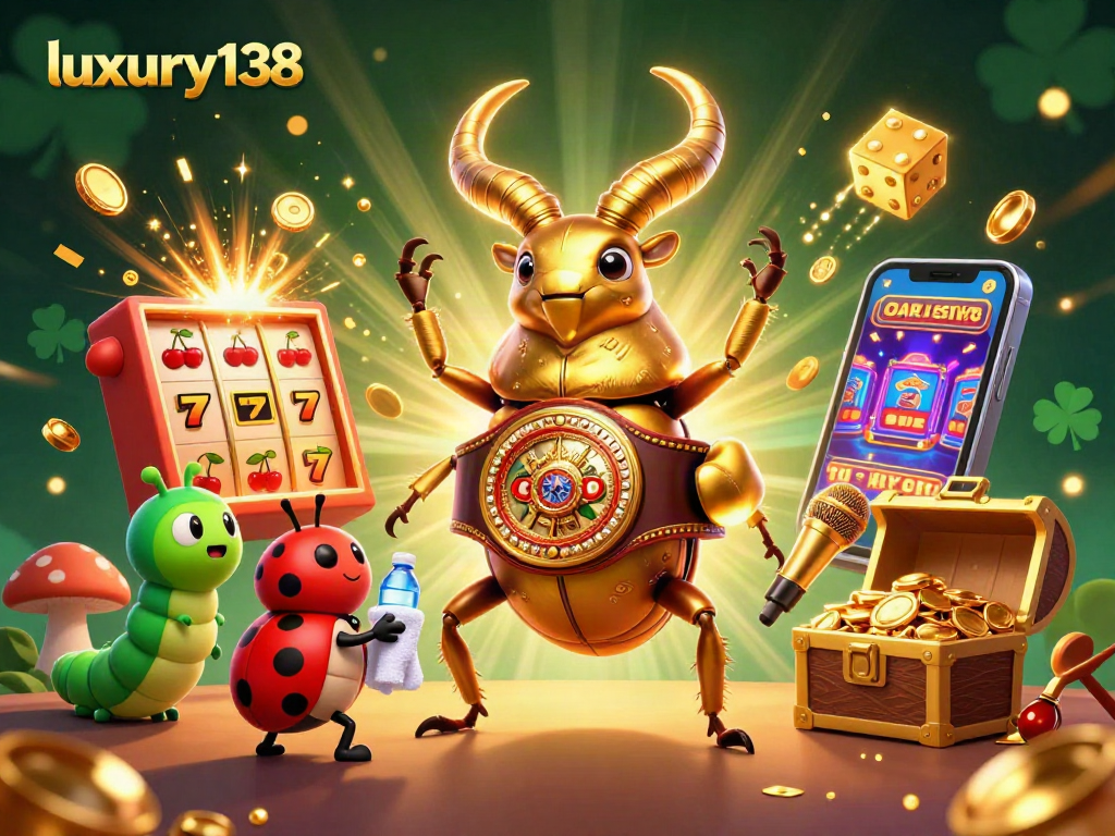 Menangkan peluang besar di luxury138 dengan mesin slot dan karakter unik bergaya kartun yang menggembirakan!