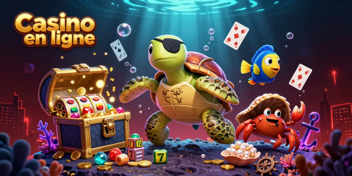 Jouez avec le casino en ligne et découvrez un monde sous-marin de trésors et de jeux