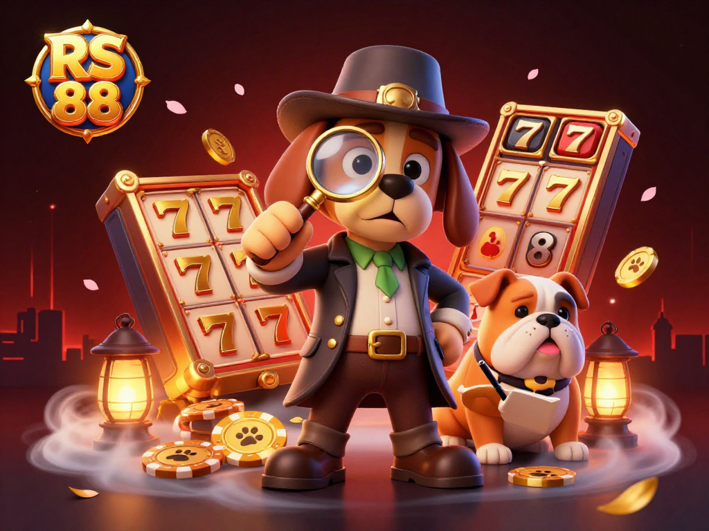 RS 88 brings thrilling casino excitement with vibrant 3D visuals of slots, poker clues, and charming characters.