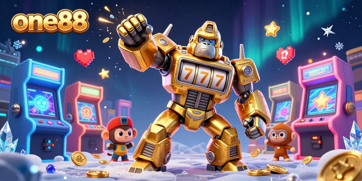 Engage with one88's thrilling casino game experience featuring an explosion of coins and vibrant elements.