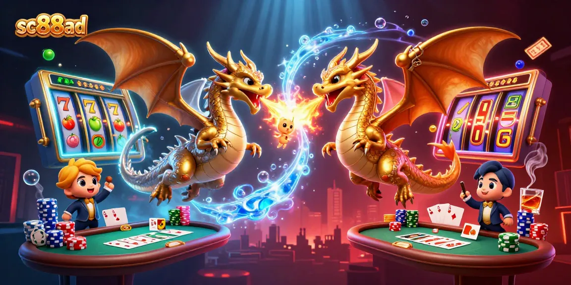 Engage with the exciting world of sc88ad's casino games featuring dragons and dynamic slot elements.