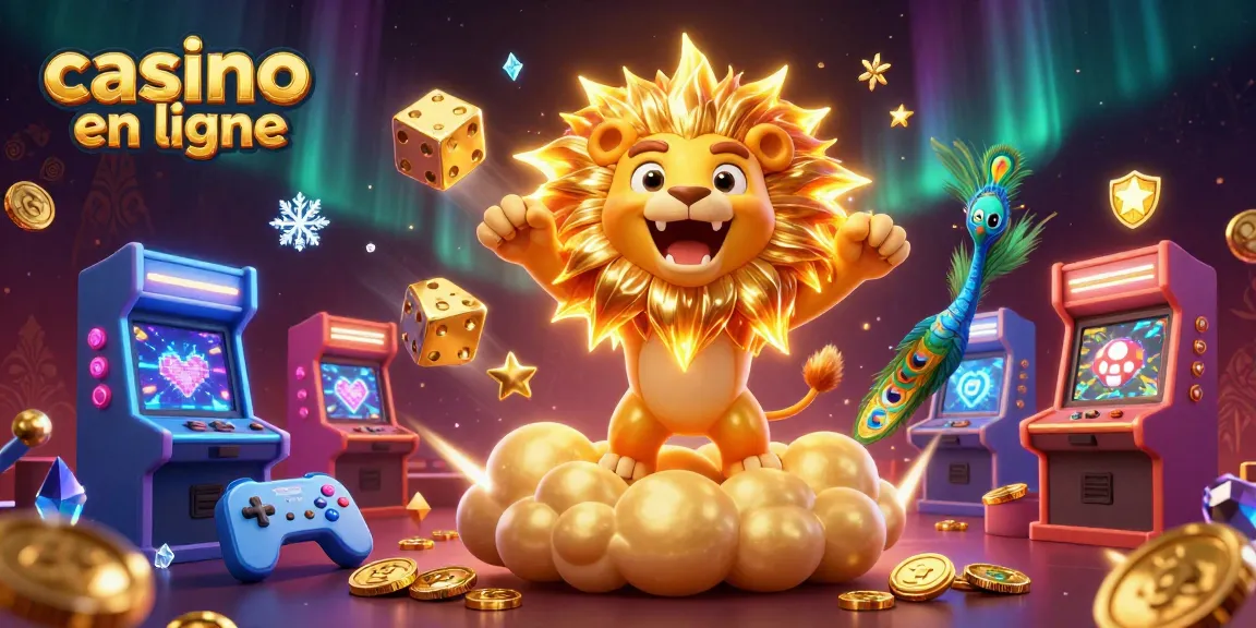Découvrez l'univers du casino en ligne avec des personnages dynamiques et des éléments de jeu captivants.