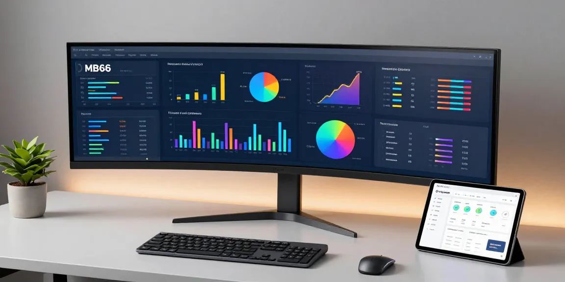 MB66 interactive analytics dashboard showcasing software performance metrics, advanced technology integration, and user engagement insights