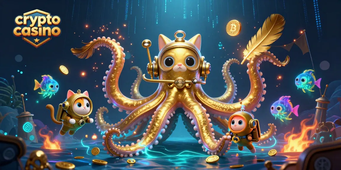 Enfrenta el kraken en un crypto casino lleno de monedas y desafíos emocionantes.