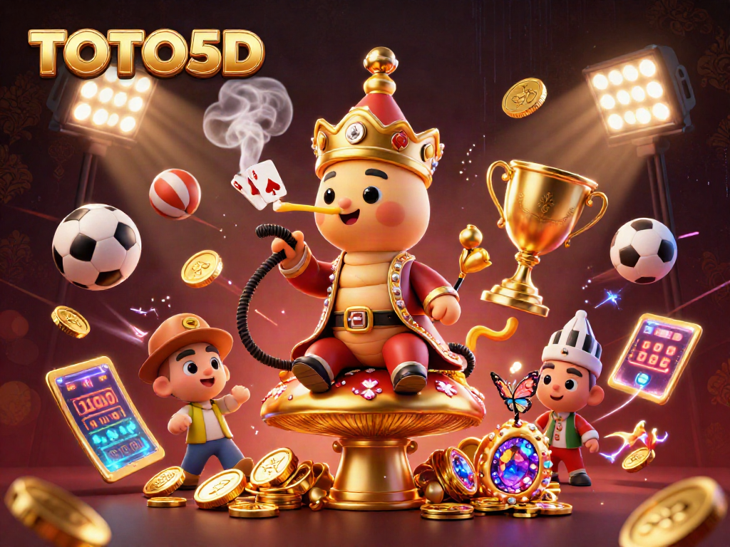 Experience thrilling TOTO5D gameplay surrounded by an imaginative 3D casino atmosphere.