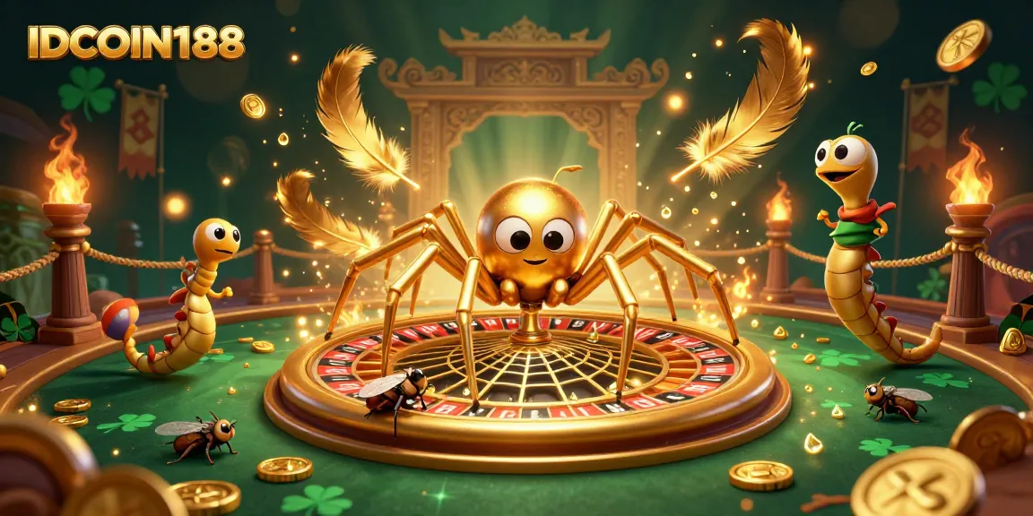 IDCOIN188 delivers an exciting casino experience with a lively spider roulette scene.
