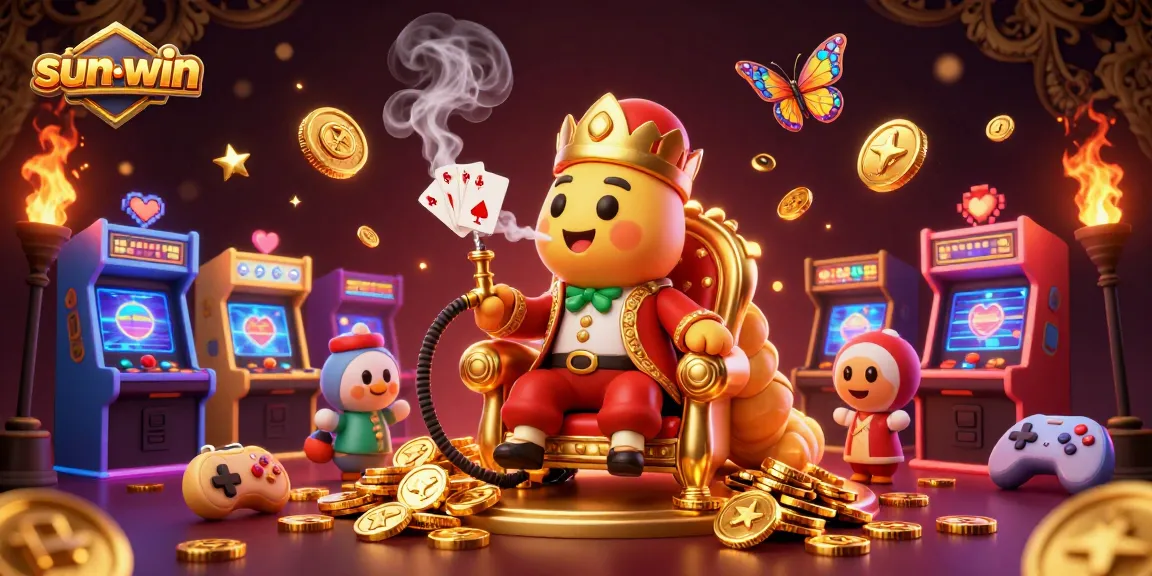 Experience sun-win's vibrant casino gaming scene with an enchanting 3D caterpillar master.