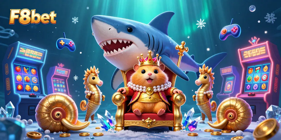 Experience the vibrant energy of F8bet with stunning illustrations of dynamic slot gaming.