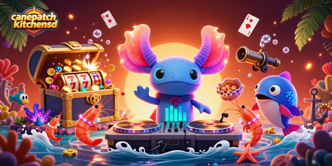 Engaging scene of canepatchkitchensd showcasing vibrant casino elements with a playful underwater theme.