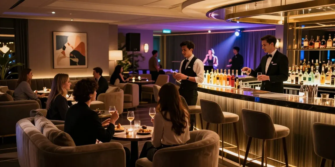 강남 쩜오의 고급스러운 분위기와 우아한 호스트의 서비스