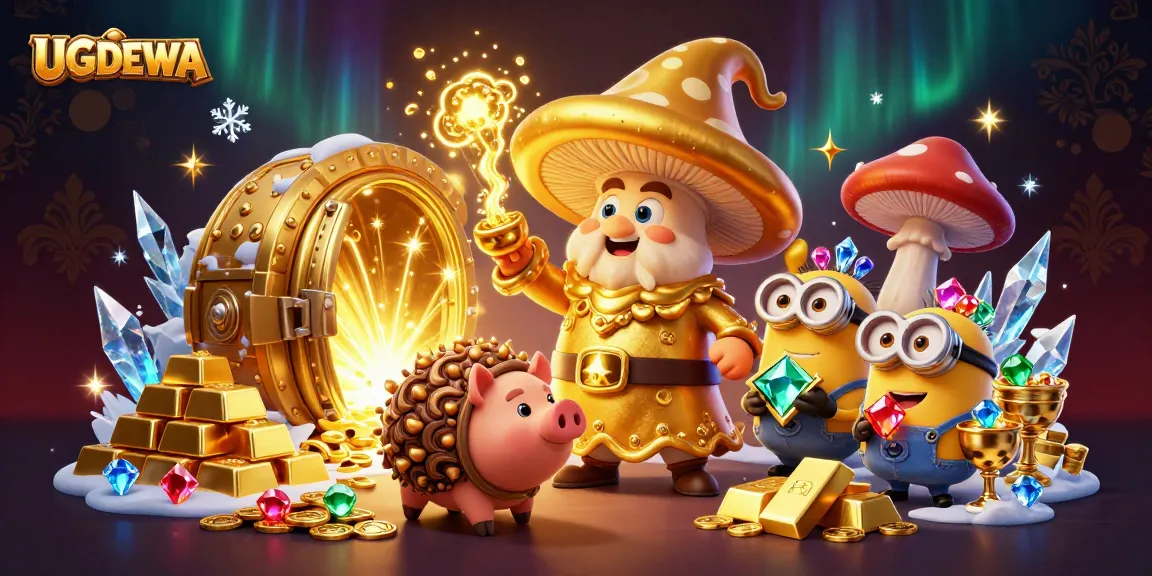 UGDEWA offers a magical slot experience with vibrant treasures and enchanting gameplay.