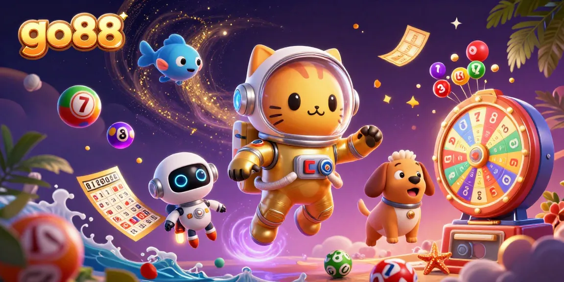 Win big with go88's vibrant games, featuring dynamic lottery elements and stunning visuals.