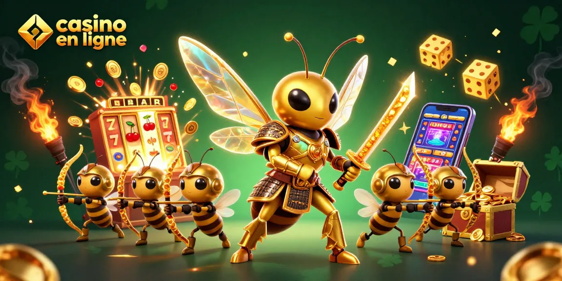 Jouez sur les machines à sous avec casino en ligne pour gagner des jackpots éclatants.
