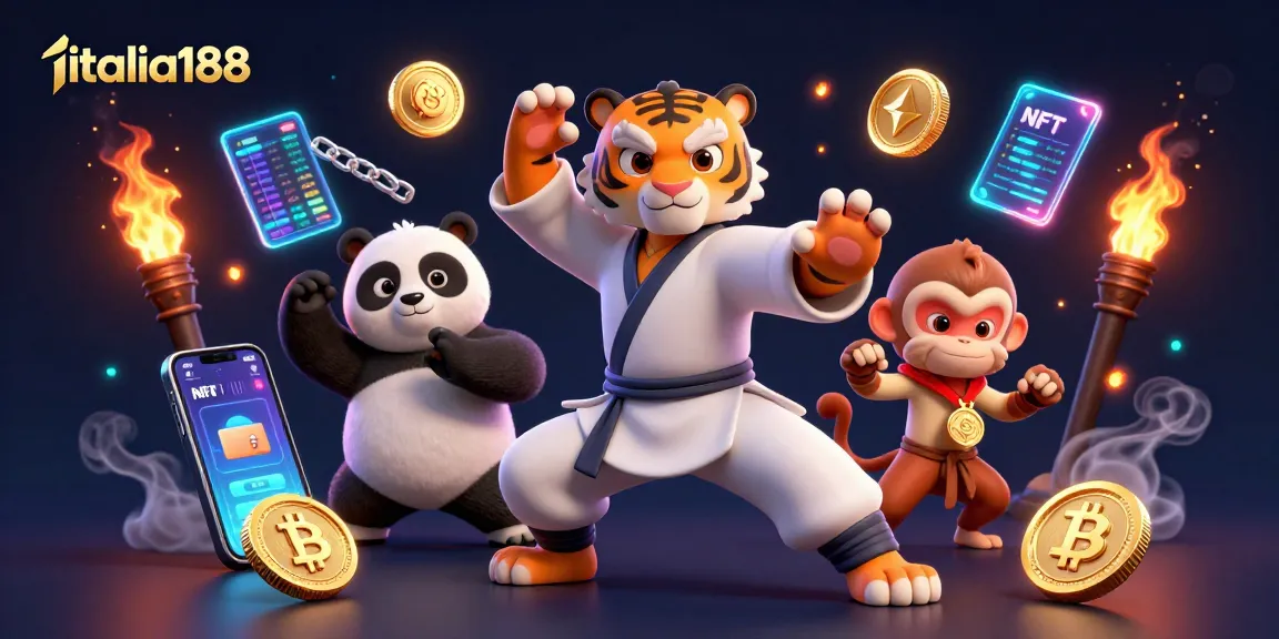 italia188 mengajak pemain untuk memenangkan medali emas di kasino digital dengan karakter kartun