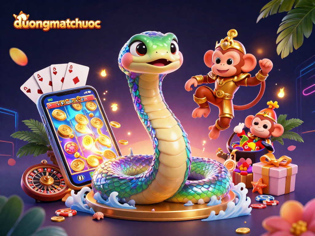 Experience the excitement of duongmatchuoc with lively characters and vibrant casino elements.