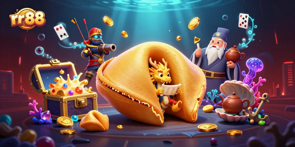 Experience thrilling gaming action at rr 88 with a colorful underwater casino scene full of treasures.