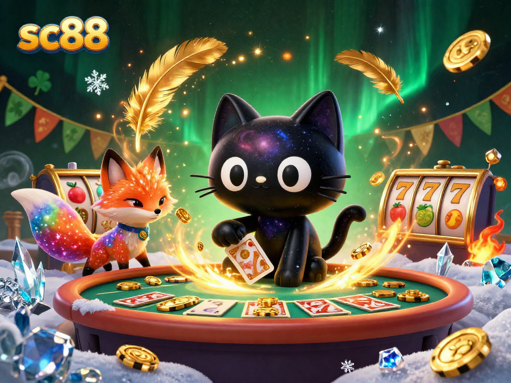 Experience thrilling gameplay at sc88 with a cosmic casino adventure featuring unique characters and vibrant graphics.