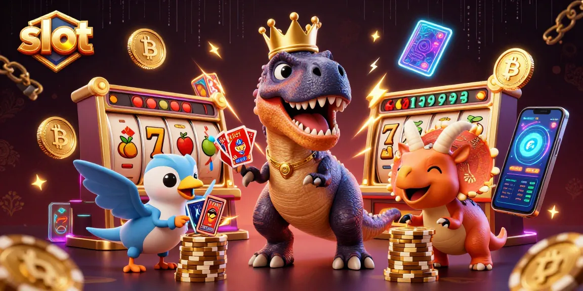 Slot mengasyikkan dengan karakter unik dan elemen perjudian menarik dalam ilustrasi 3D