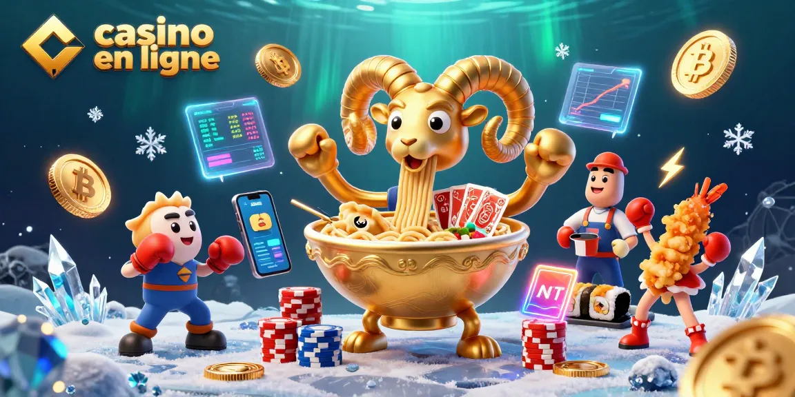 Découvrez un univers vibrant de jeux de casino en ligne avec des personnages originaux et des éléments numériques.