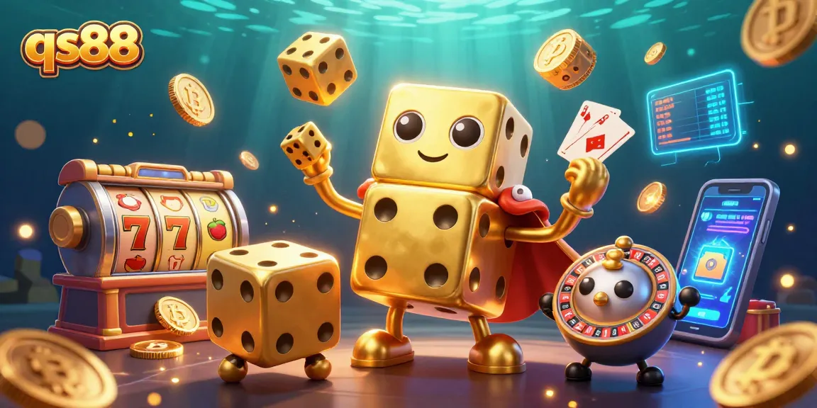 Engage with exciting slots at qs88 showcasing vibrant jackpot reels and a fun casino atmosphere.