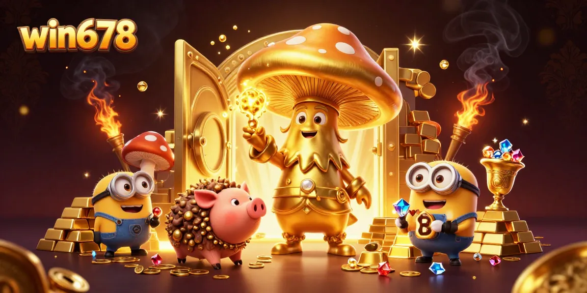 Experience the thrill of winning at win678 with magical characters and treasure-filled adventure.